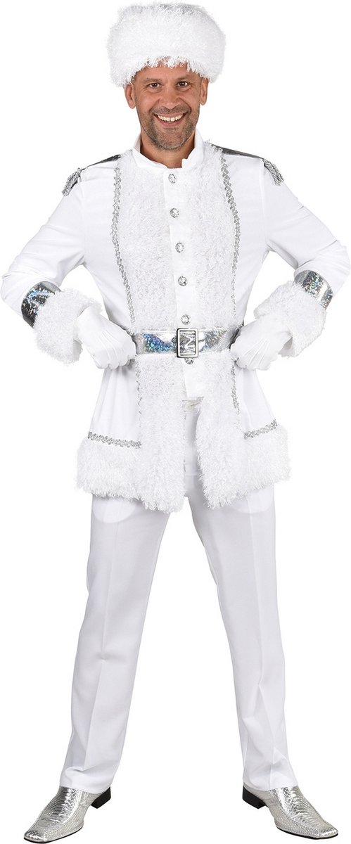 Eskimo Kostuum | Sneeuwwitte Russische Igor Man | Large | Carnaval kostuum | Verkleedkleding